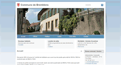 Desktop Screenshot of bremblens.ch