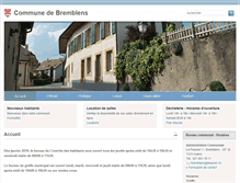 Tablet Screenshot of bremblens.ch